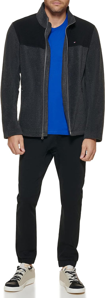 Tommy Hilfiger Men's Classic Zip Front Polar Fleece Jacket