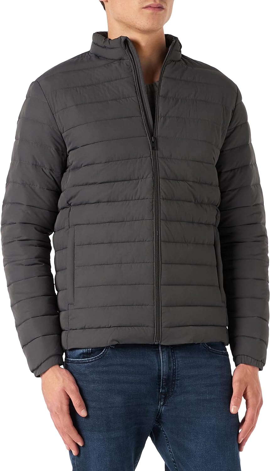 Jack & Jones mens Jjerecycle Puffer Collar Noos Jacket