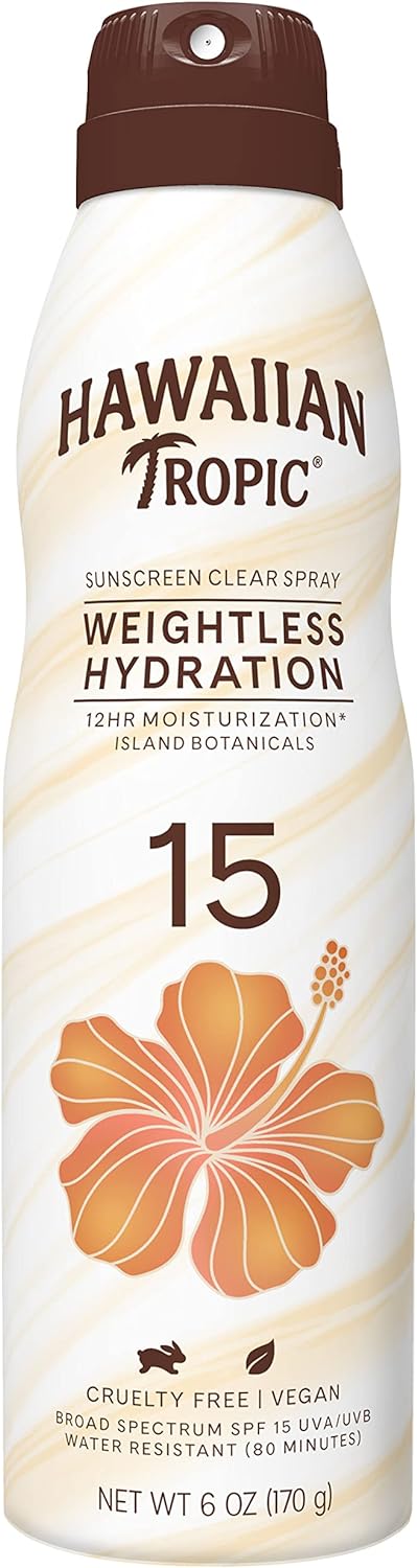 Hawaiian Tropic Silk Hydration Weightless Continous Spray Sunscreen