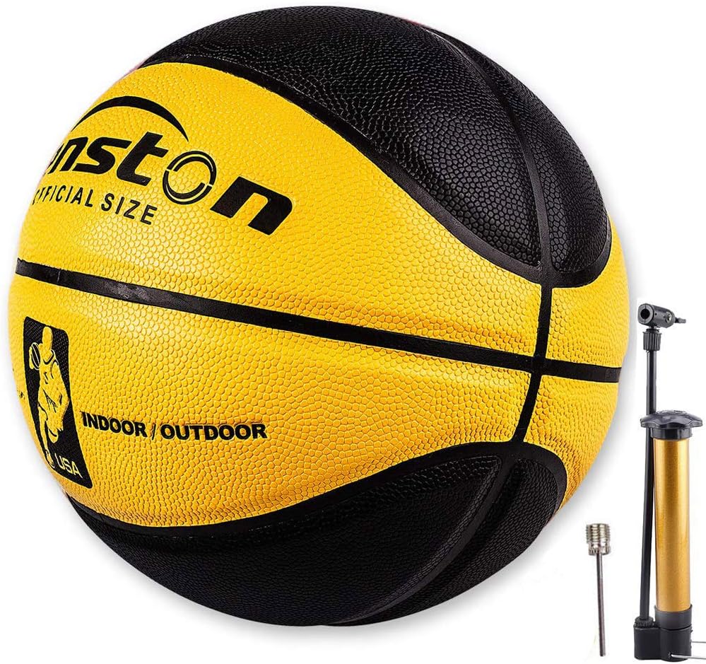 Senston Basketball 29.5" Outdoor Indoor Mens Basketball Ball Official Size 7 Basketballs