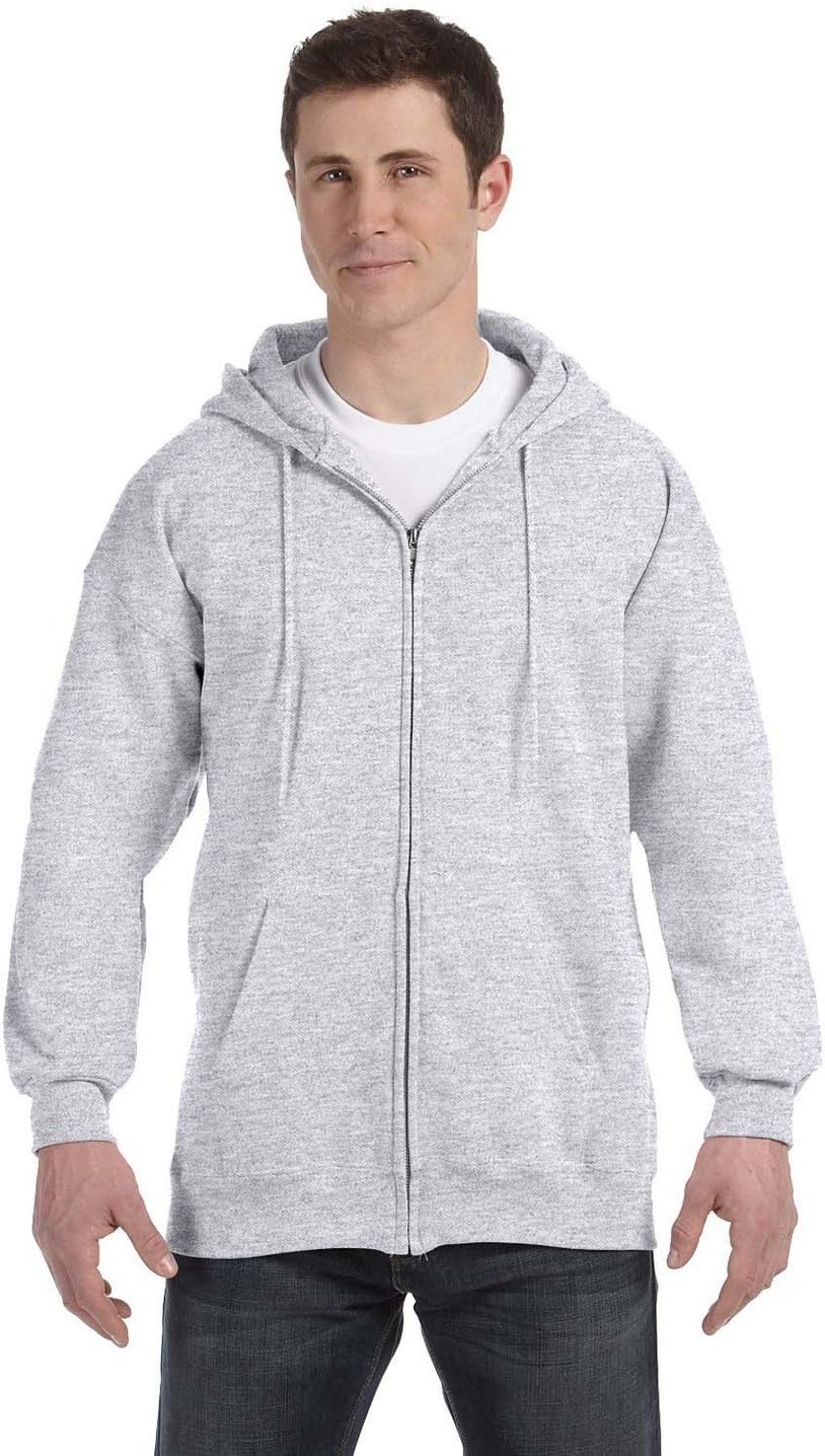 Hanes Men's Full Zip Ultimate Heavyweight Hoodie