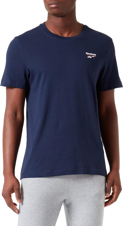 Reebok mens RI LEFT CHEST LOGO TEE T-SHIRTS