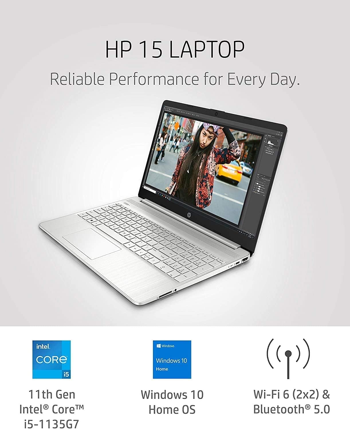 HP 15.6 FHD IPS Flagship Laptop Computer, 11th Gen Intel 4-Core i5-1135G7(Up to 4.2GHz, Beat i7-1060G7), 32GB RAM, 1TB PCIe SSD, Iris Xe Graphics, Bluetooth, HDMI, WiFi, Win11,w/GM Accessories