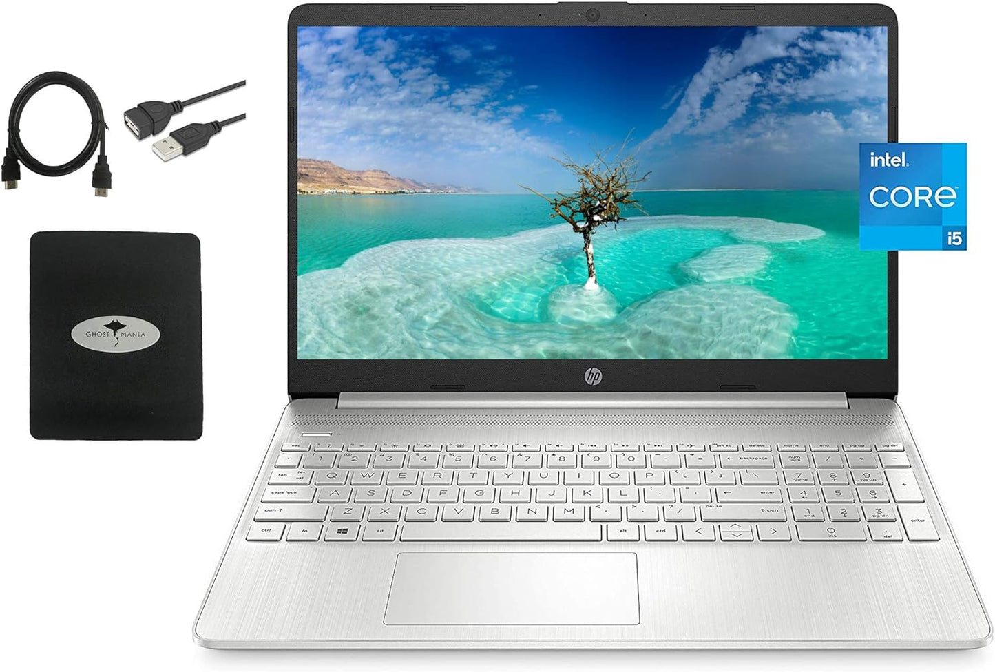 HP 15.6 FHD IPS Flagship Laptop Computer, 11th Gen Intel 4-Core i5-1135G7(Up to 4.2GHz, Beat i7-1060G7), 32GB RAM, 1TB PCIe SSD, Iris Xe Graphics, Bluetooth, HDMI, WiFi, Win11,w/GM Accessories