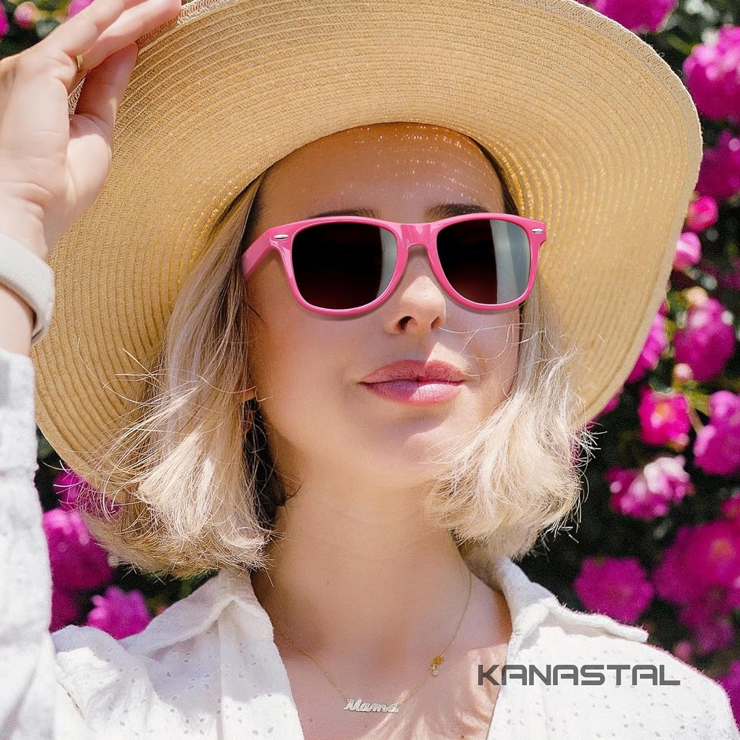 KANASTAL Polarized Sunglasses for Men Women, Classic Square Sports Sun Glasses Driving, Fashion Shades for Womens UV400 Protection