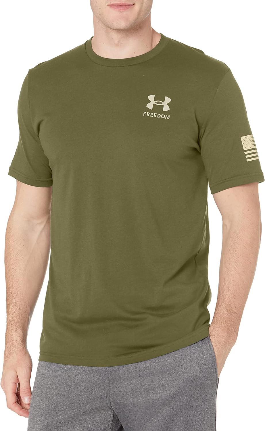 Under Armour mens New Freedom Flag T-Shirt Shirt