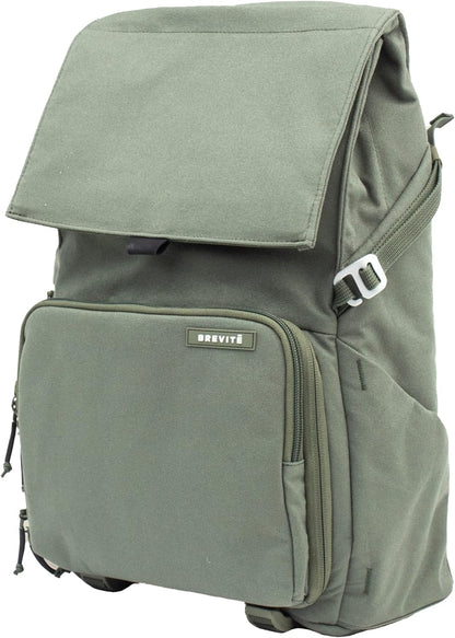 BREVITE - The Runner - Compact Camera Backpacks for Photographers - A Minimalist & Travel-friendly Photography Backpack Compatible With Both Laptop & DSLR Accessories 18L (Green), Green, Camera