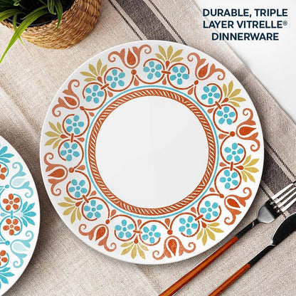 Corelle Terracotta Dreams Set ,White,12pc Set,1147366