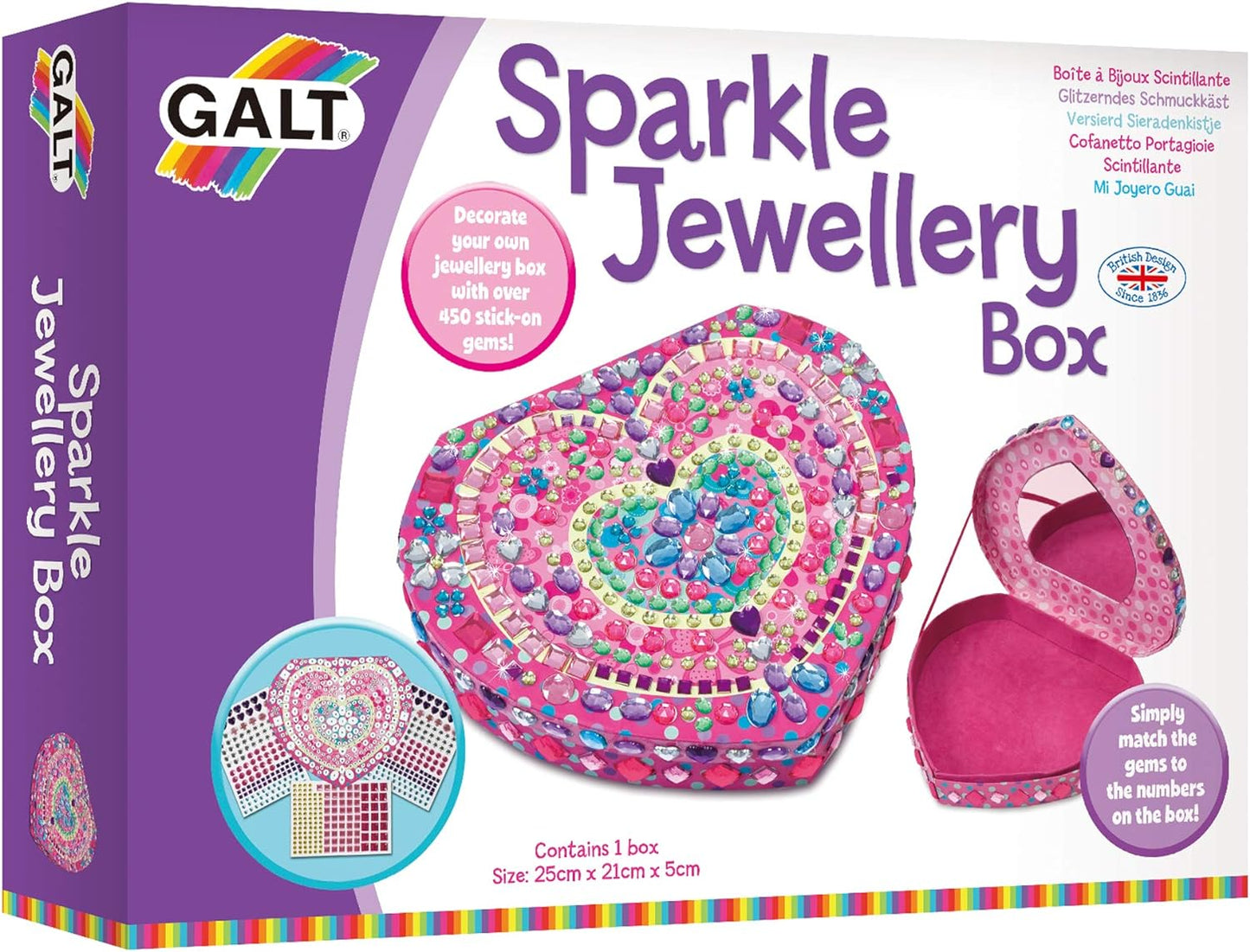 Galt Toys Sparkle Jewellery Box