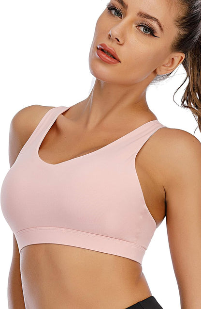 RUNNING GIRL womens Full Coverage Women's Plus Sports Bras