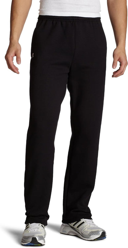 Russell Athletic Men's Dri-Power Open Bottom Sweatpants with Pockets