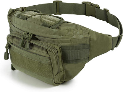 DYJ Utility Multipurpose Molle Tactical Waist Bag, Coyote Brown, Size No Size