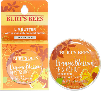 BURT'S BEES 100% Natural Origin Moisturising Lip Butter with Lavender and Honey, 1 Tin 11.3 g