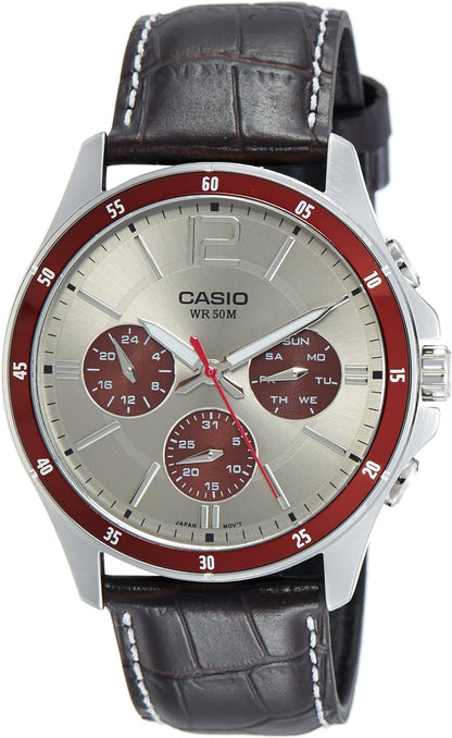 Casio Stainless Steel Analog Watch