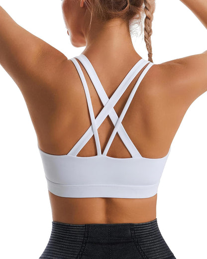 RUNNING GIRL womens Full Coverage Women's Plus Sports Bras