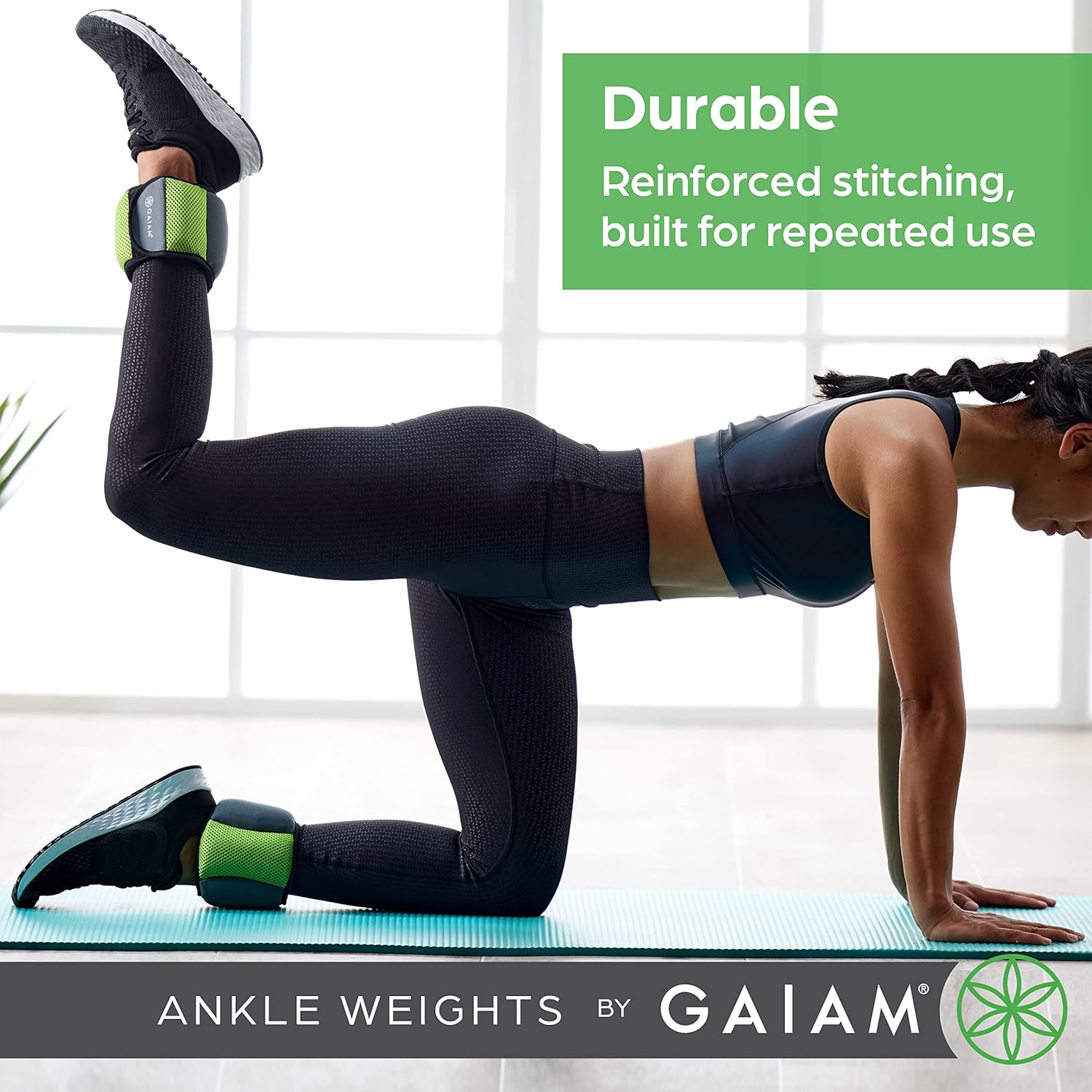 Gaiam Ankle Weights Strength Training Weight Sets For Women Men