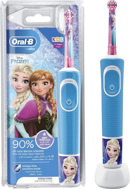 Oral B Vitality D100 CLS Sensi Ultrathin Rechargeable Toothbrush + EB 20-2 Brush Head Bundle