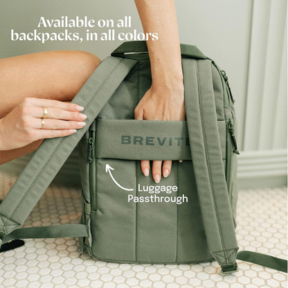 BREVITE - The Runner - Compact Camera Backpacks for Photographers - A Minimalist & Travel-friendly Photography Backpack Compatible With Both Laptop & DSLR Accessories 18L (Green), Green, Camera