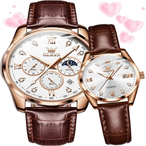 OUPINKE Men's Automatic Mechanical Watches Luxury Business Dress