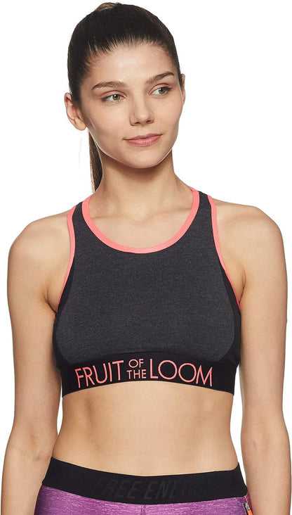 Fruit Of The Loom Women's Play Active Sports Bra