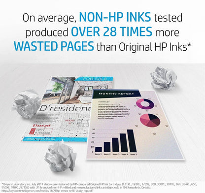 Hp 305 Black Original Ink Cartridge (1) + Tri-Color Cartridge(1)