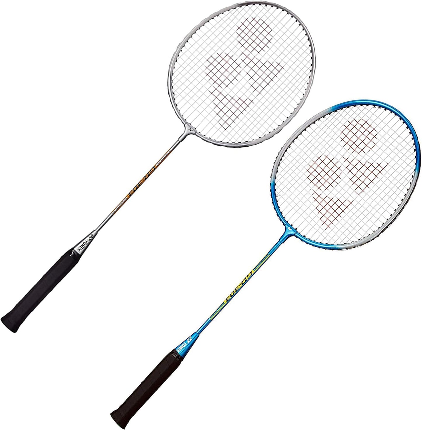 YONEX GR 303 Combo Badminton Racquet with Full Cover, Set of 2