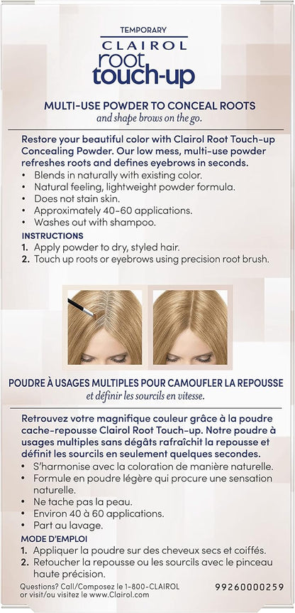 Clairol Root Touch-Up Temporary Concealing Powder, Hair Color