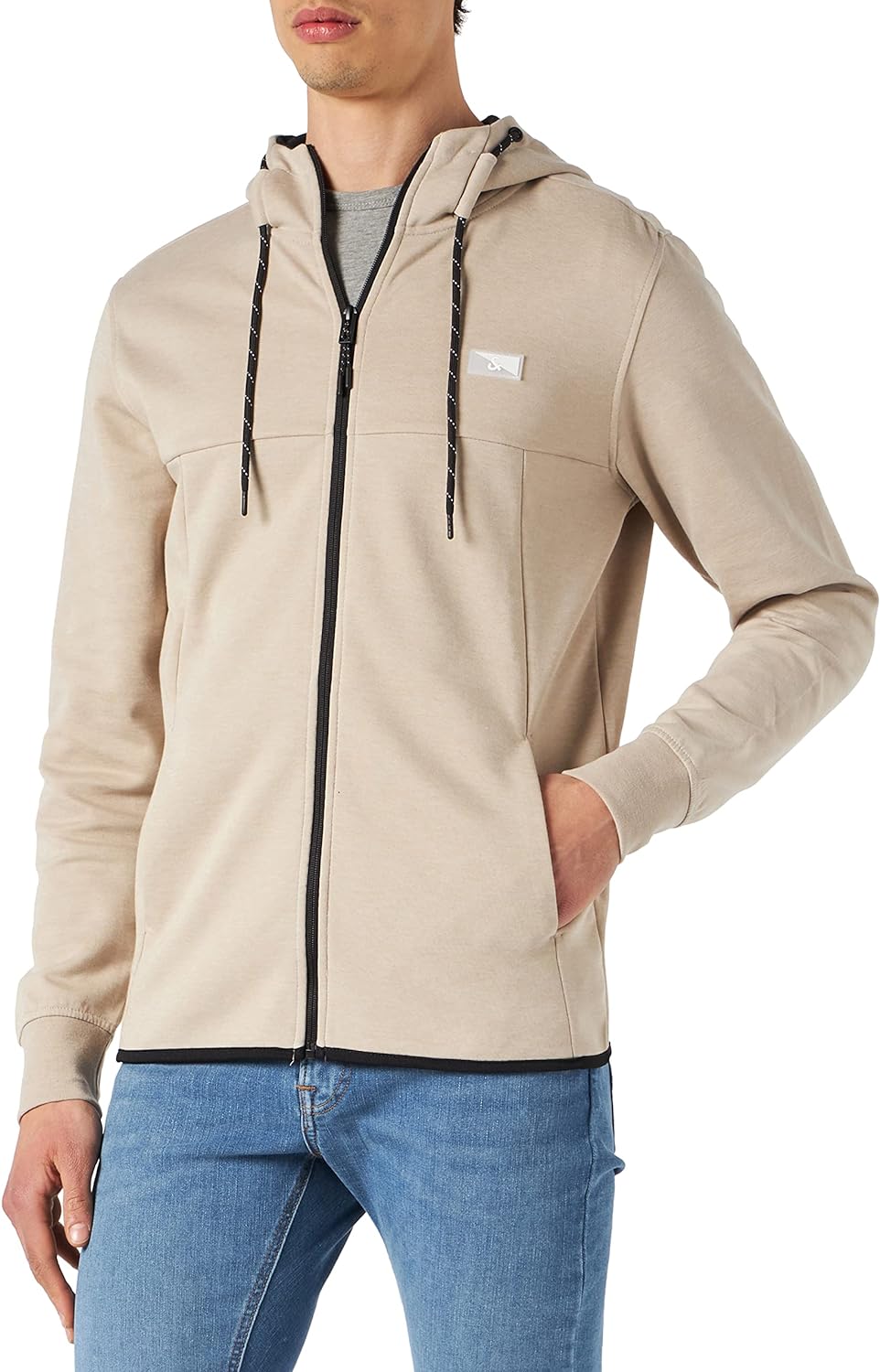 Jack & Jones mens AIR SWEAT ZIP HOOD Sweatshirt (pack of 1)