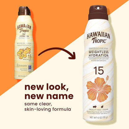 Hawaiian Tropic Silk Hydration Weightless Continous Spray Sunscreen