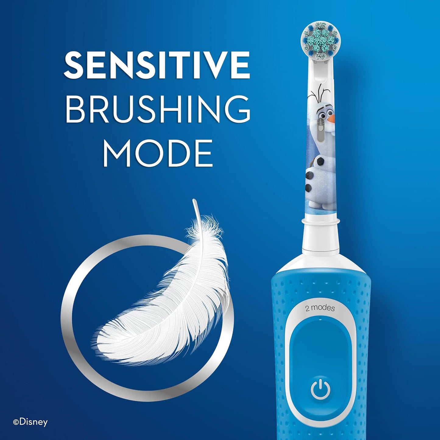 Oral B Vitality D100 CLS Sensi Ultrathin Rechargeable Toothbrush + EB 20-2 Brush Head Bundle