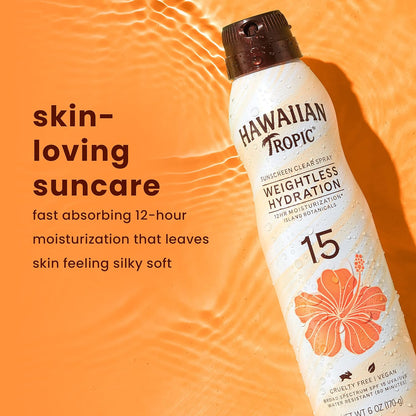 Hawaiian Tropic Silk Hydration Weightless Continous Spray Sunscreen