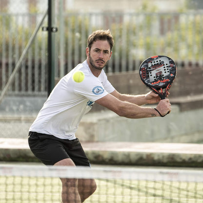 Barcelona Padel Tour | Technical Short Sleeve T-shirt"Te gusta el pádel" | Man | Soft Touch and Quick Drying | Sportswear