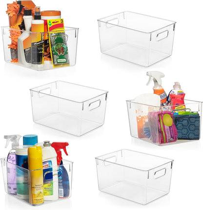 CLEARSPACE Plastic Storage Bins