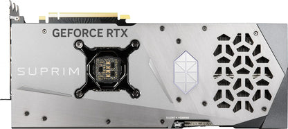 MSI GeForce RTX 4070 GAMING X TRIO 12G Graphics Card - RTX 4070 GPU, 12GB GDDR6X (21Gbps/192-bit), PCIe 4.0 - TRI FROZR 3 (3 x TORX Fan 5.0), RGB - HDMI 2.1, DisplayPort 1.4a