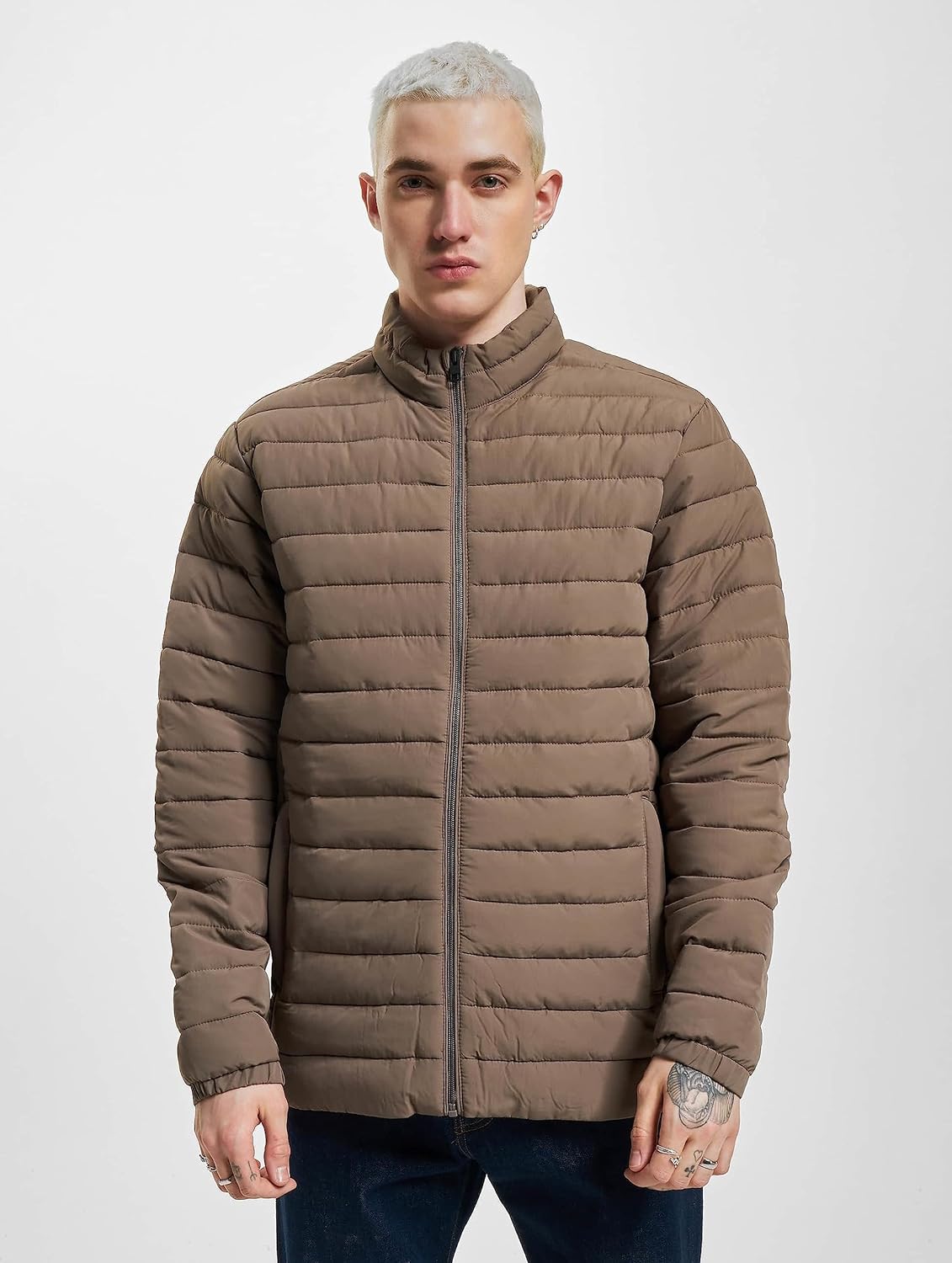 Jack & Jones mens Jjerecycle Puffer Collar Noos Jacket