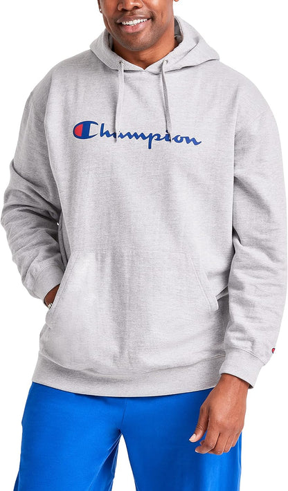 Champion mens Graphic Powerblend Fleece Hood Graphic Powerblend Fleece Hoodie