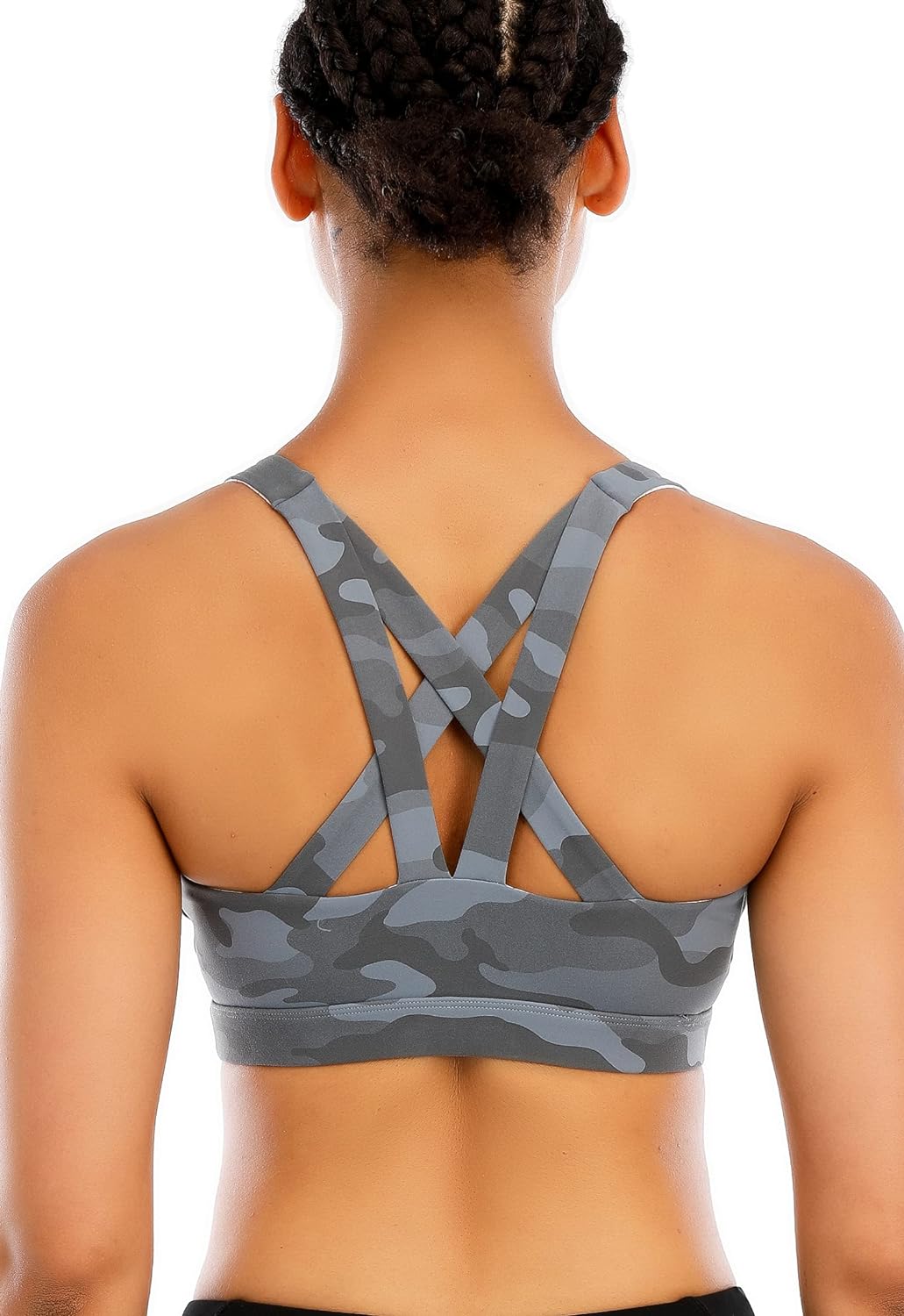 RUNNING GIRL womens Full Coverage Women's Plus Sports Bras