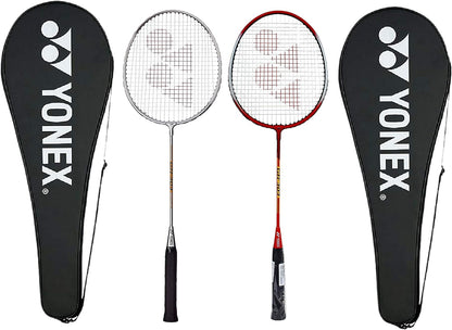 YONEX GR 303 Combo Badminton Racquet with Full Cover, Set of 2