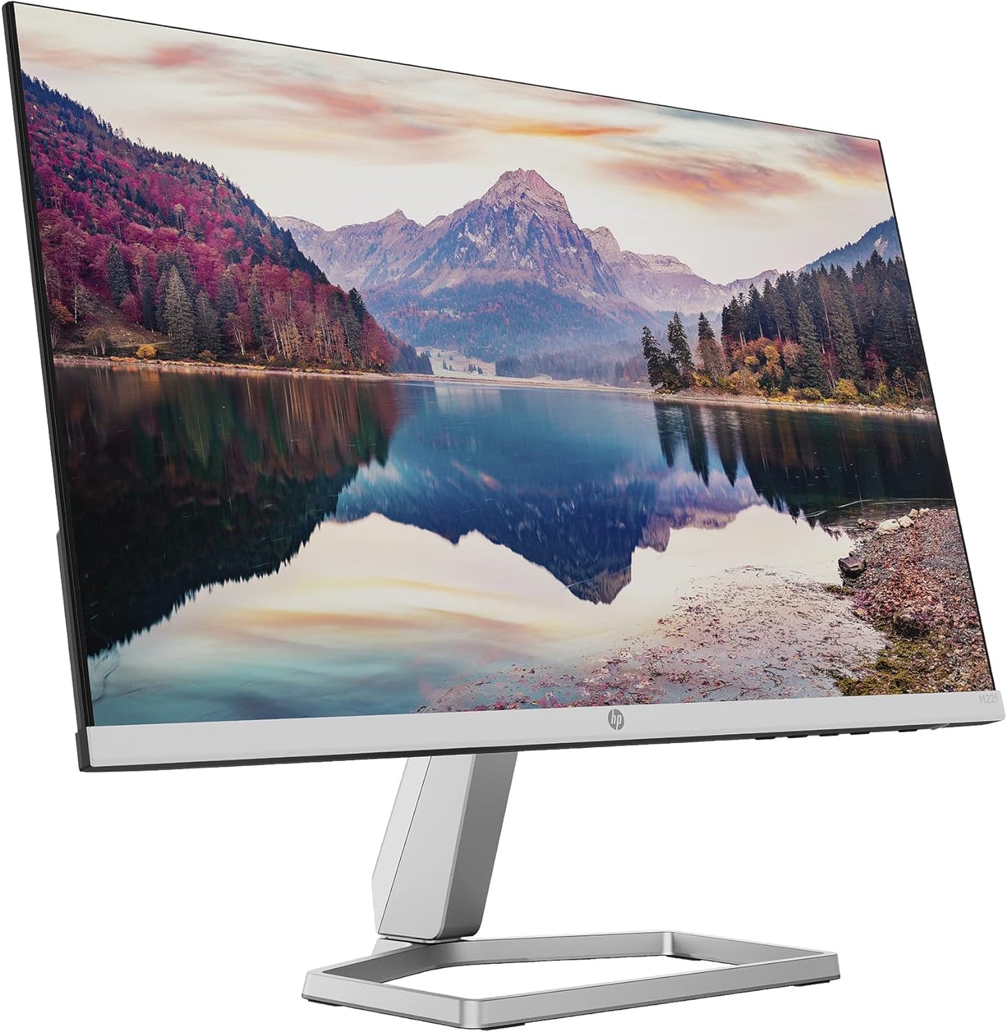 HP M27fw Full HD 27" IPS LCD Monitor with AMD FreeSync 2021 Model - Silver White