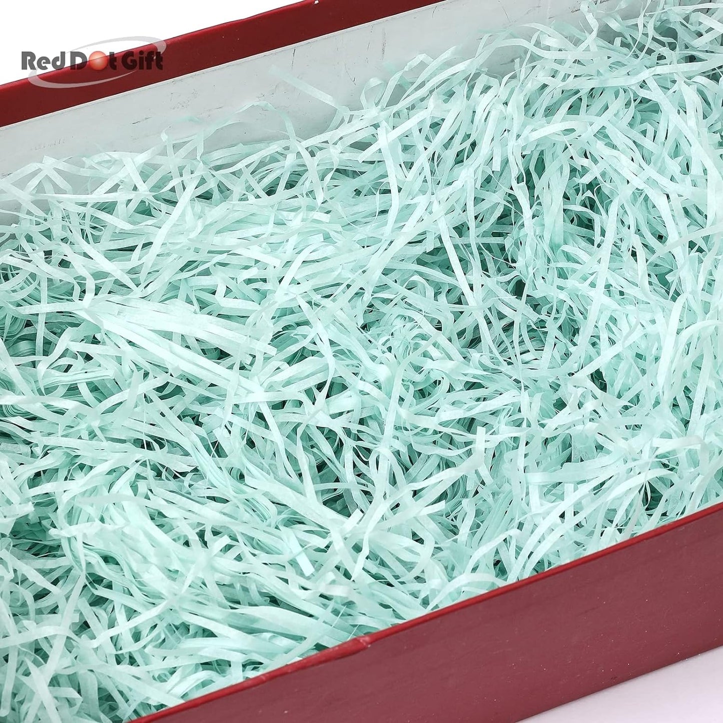 REDDOTGIFT® 100 gram Raffia Paper Shreds Strands Eco-friendly Shredded Crinkle Confetti Crinkle Cut Paper Filling Shredded Paper for Hamper Gift Box Filling (Off-White)