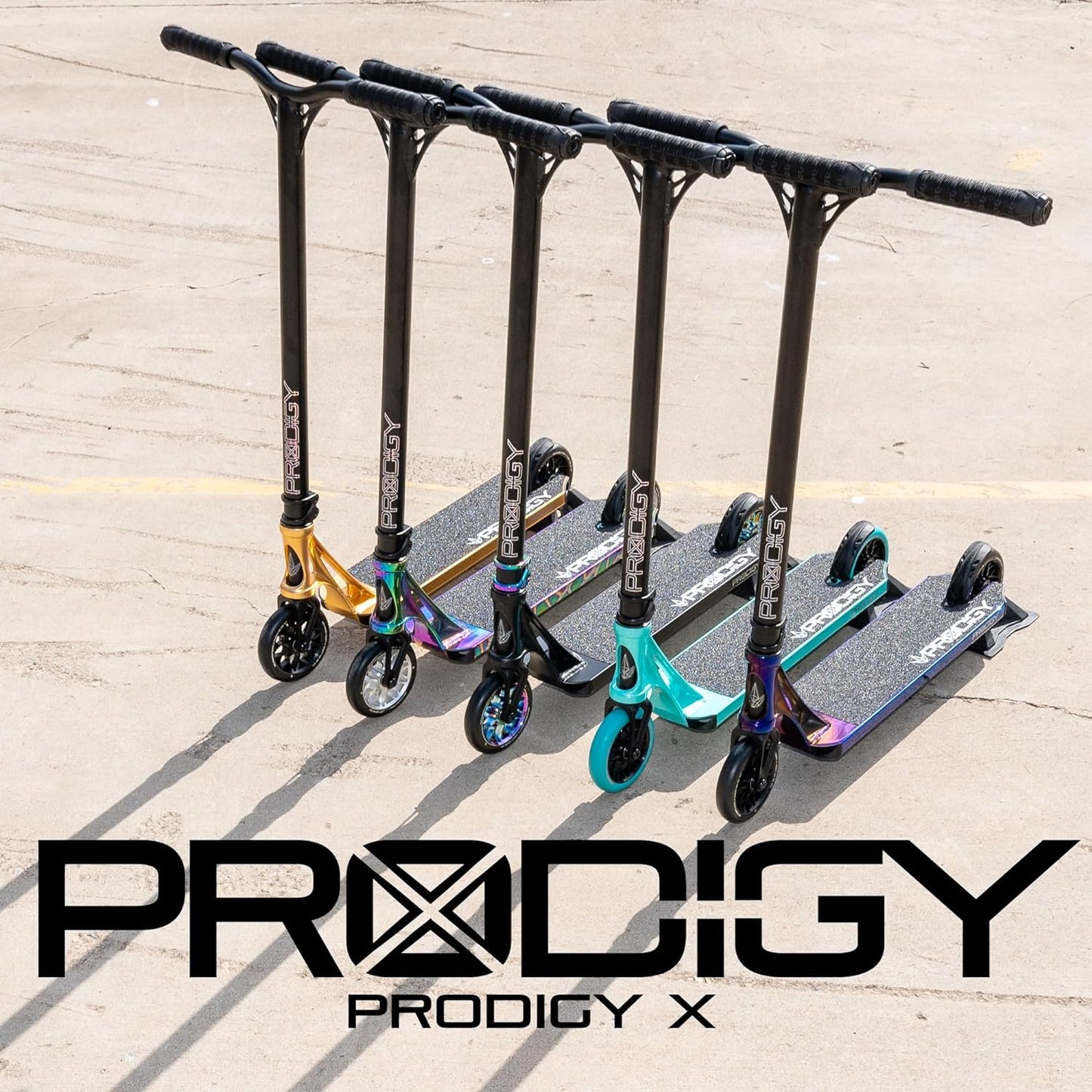 Envy Scooters Prodigy X Pro Scooter - Quality, High Performance Scooters Built from Professional Level Parts - Perfect Stunt Scooter for All Skill Levels