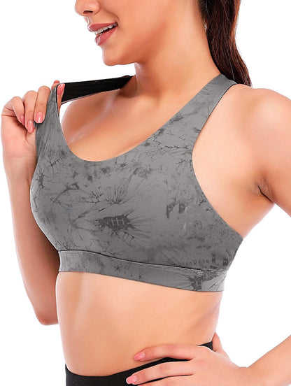 RUNNING GIRL womens Full Coverage Women's Plus Sports Bras