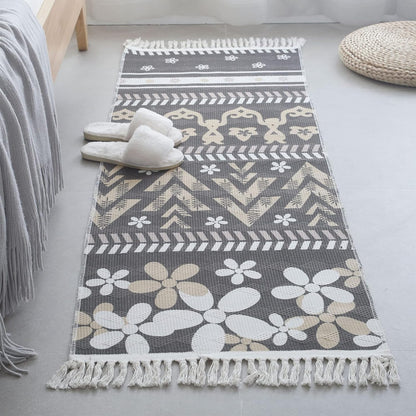 Area Rugs For Living Room Bedroom, Cotton Linen Floor Mat, Mrkhojahas 50x160cm