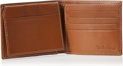 Timberland Leather Men's Cloudy Passcase, Tan