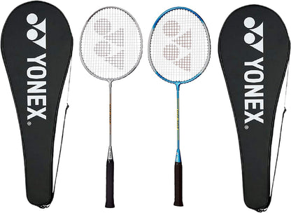 YONEX GR 303 Combo Badminton Racquet with Full Cover, Set of 2