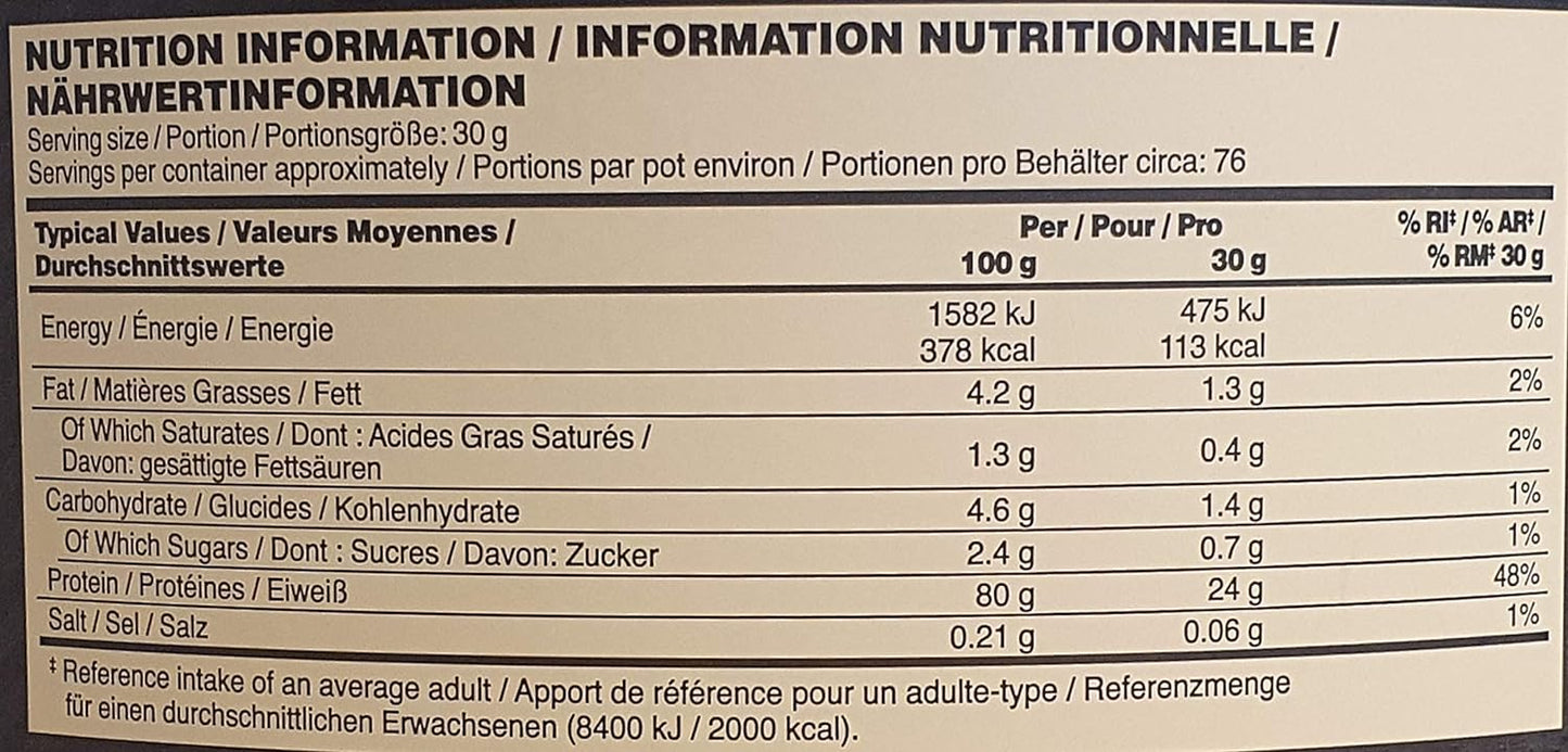 Optimum Nutrition (ON) Gold Standard 100% Whey Protein Powder Primary Source Isolate, 24 Grams of Protein for Muscle Support and Recovery - Delicious Strawberry, 10 Lbs, 146 Servings (4.53 KG)