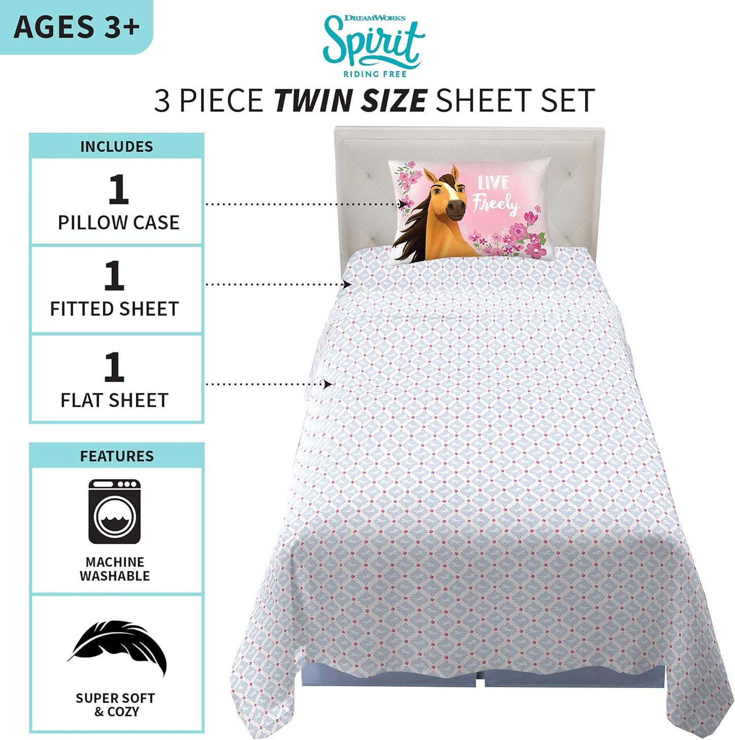 Franco Kids Bedding Super Soft Sheet Set, Twin, Disney Frozen 2