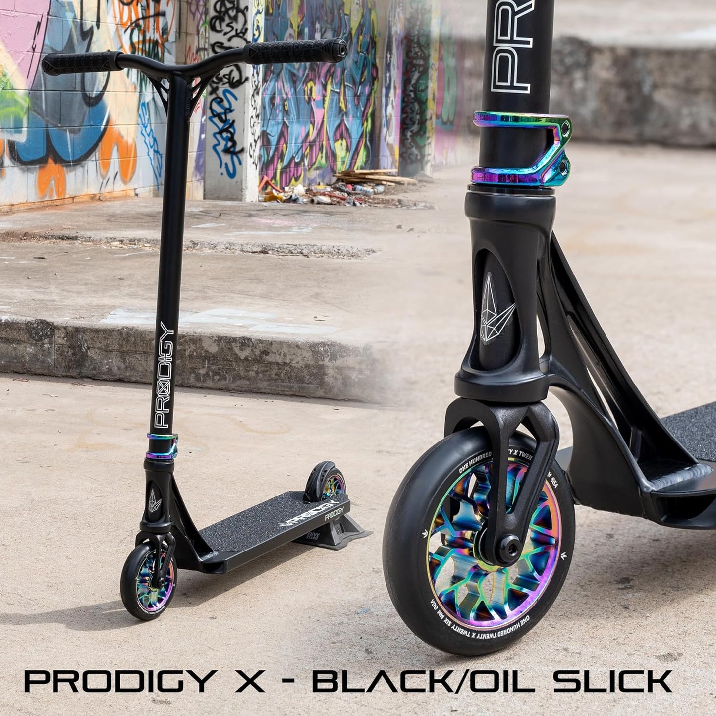 Envy Scooters Prodigy X Pro Scooter - Quality, High Performance Scooters Built from Professional Level Parts - Perfect Stunt Scooter for All Skill Levels