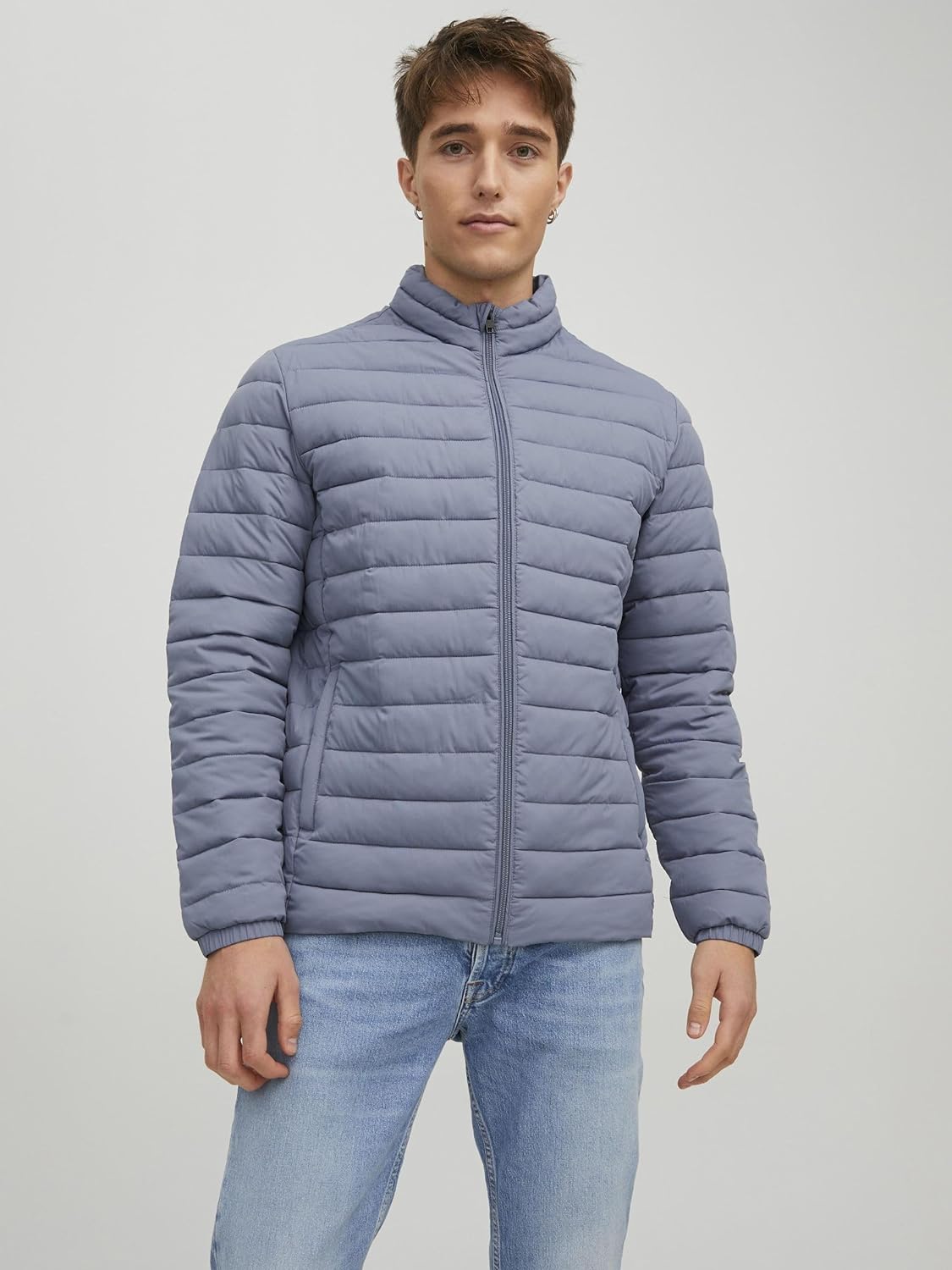 Jack & Jones mens Jjerecycle Puffer Collar Noos Jacket