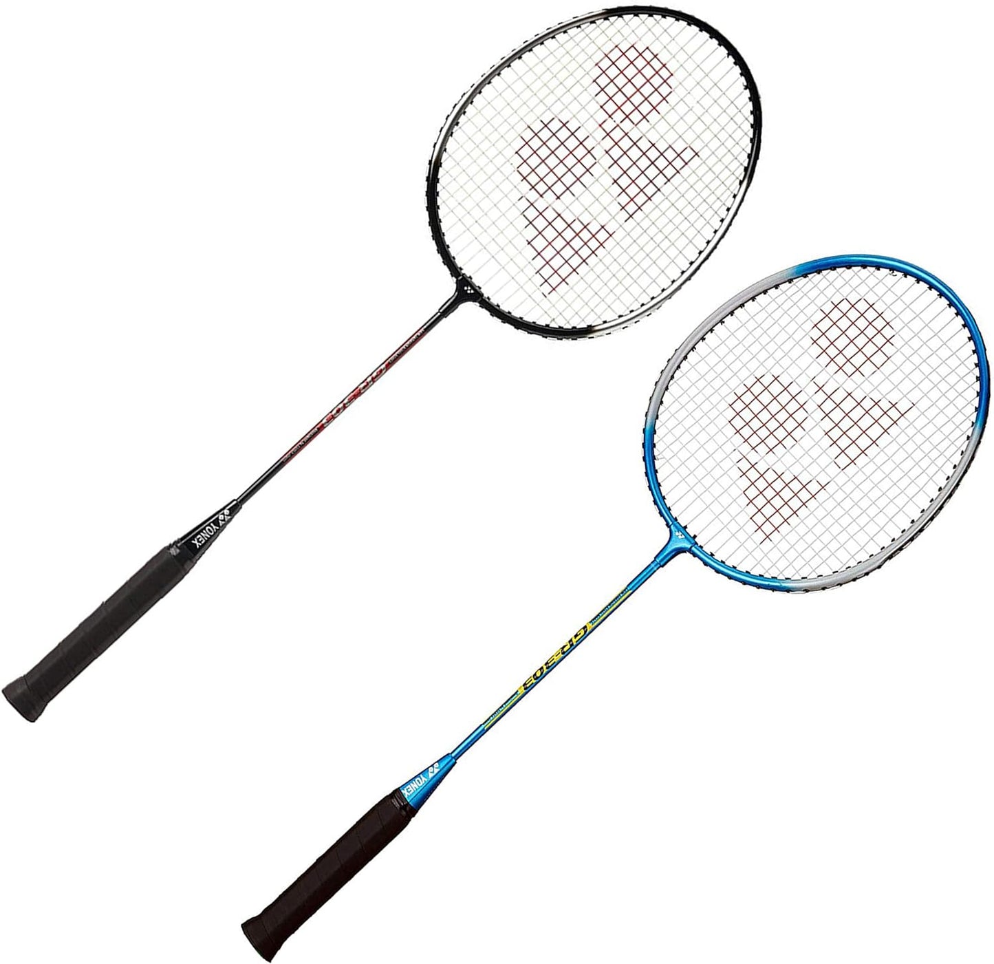 YONEX GR 303 Combo Badminton Racquet with Full Cover, Set of 2